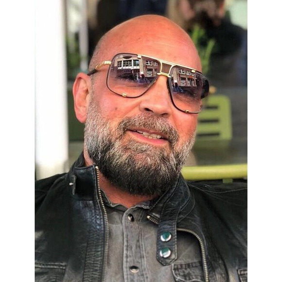 DITA Mach Five DRX 2087-A Matte Black Yellow Gold 18K / Gray Gradient Sunglasses - Picture 12 of 12